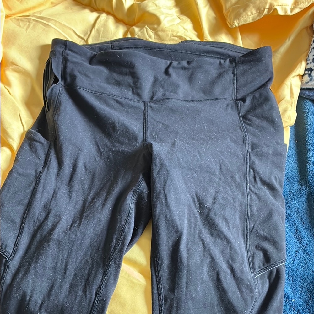 Black High-Waisted Leggings